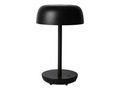 Bordslampa Solcell LED USB Svart